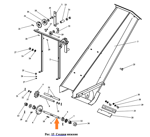 Вал ЗПМ 05.634-01 (Ф 30): купить в Уфе