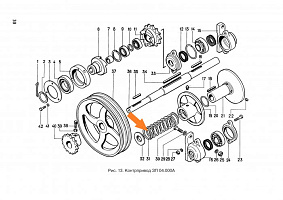 Пружина ЗП 04.605: купить в Уфе