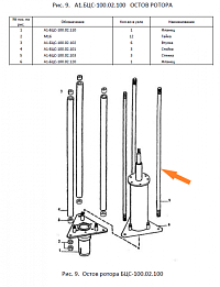Стяжка А1-БЦС-100.02.103 (ф16мм L=1375мм резьба 85 мм.): купить в Уфе