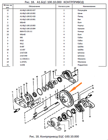 Шкив А1-БЦС-100.10.002 (d=180*30в(б)=1 руч.): купить в Уфе