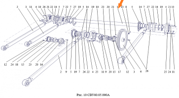 Вал главный СВУ 60.05.010А: купить в Уфе